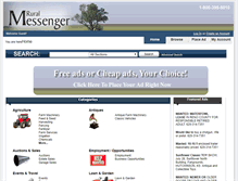 Tablet Screenshot of kansasclassifieds.ruralmessenger.com